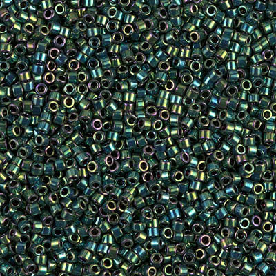 Bead 11/0 - DB0027 - Metallic Dark Green Iris