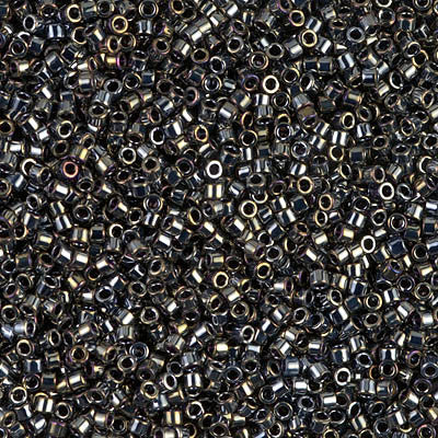Bead 11/0 - DB0026 - Metallic Steel Iris