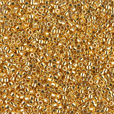 Bead 11/0 - DB0031 - 24kt Gold Plated