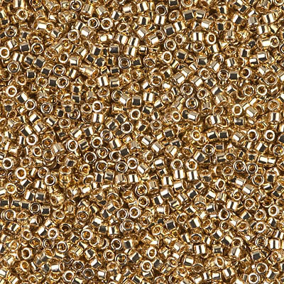 Bead 11/0 - DB0034 - 24kt Gold Light Plated